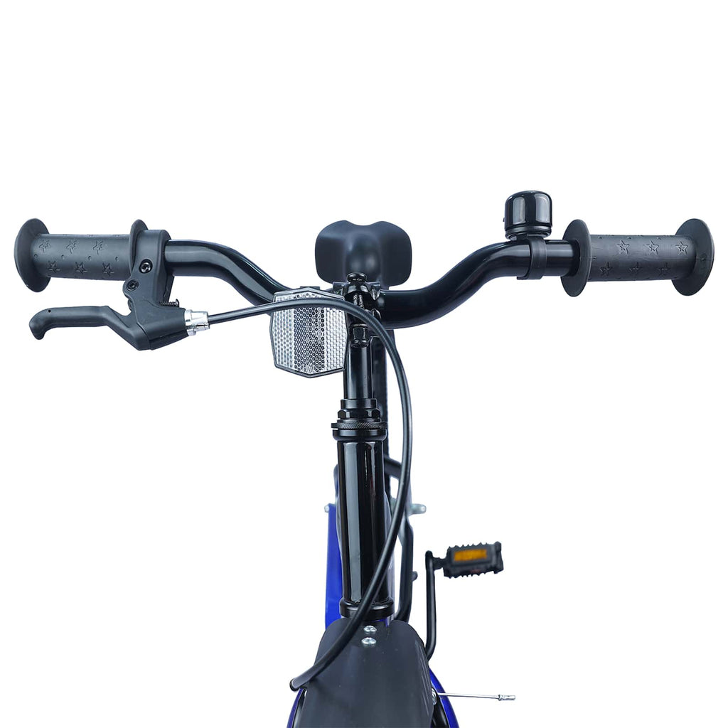 vidaXL Rower Dziecięcy 18 Cali dla dzieci w wieku 5-7 lat Czarny