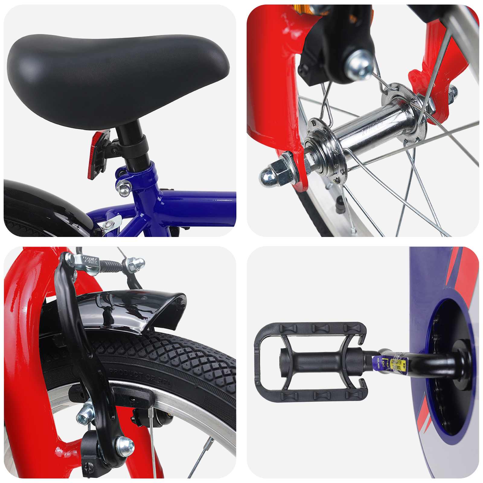 vidaXL Rower Dziecięcy 12 Cali dla dzieci w wieku 2-4 lata