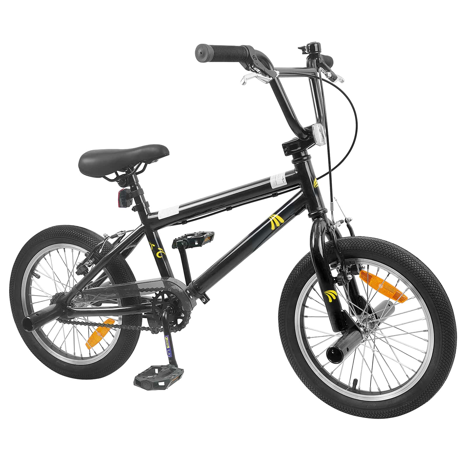 vidaXL BMX 20 Cali dla osób powyżej 9 roku życia Czarny