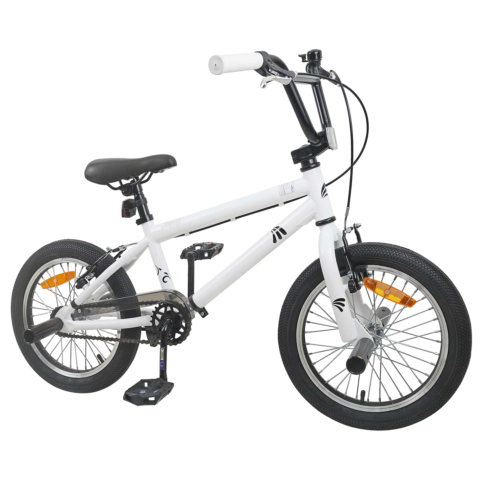 vidaXL BMX 20 Cali dla osób powyżej 9 roku życia Biały