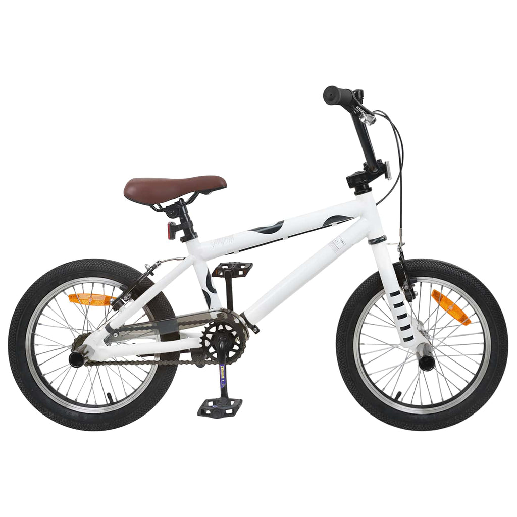 vidaXL BMX 16 Cali dla dzieci w wieku 5-8 lat Biały