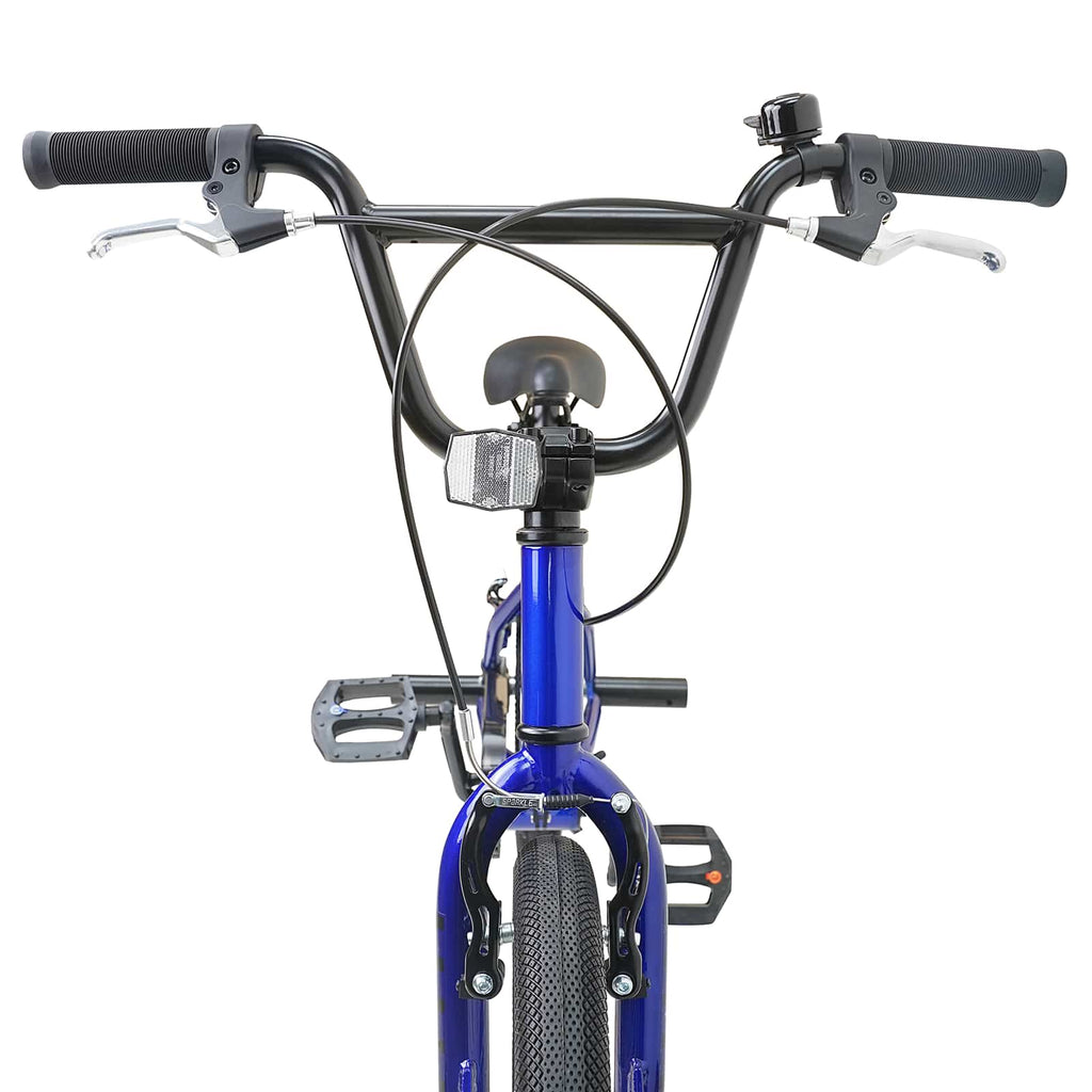 vidaXL BMX 16 Cali dla dzieci w wieku 5-8 lat Ciemnoniebieski