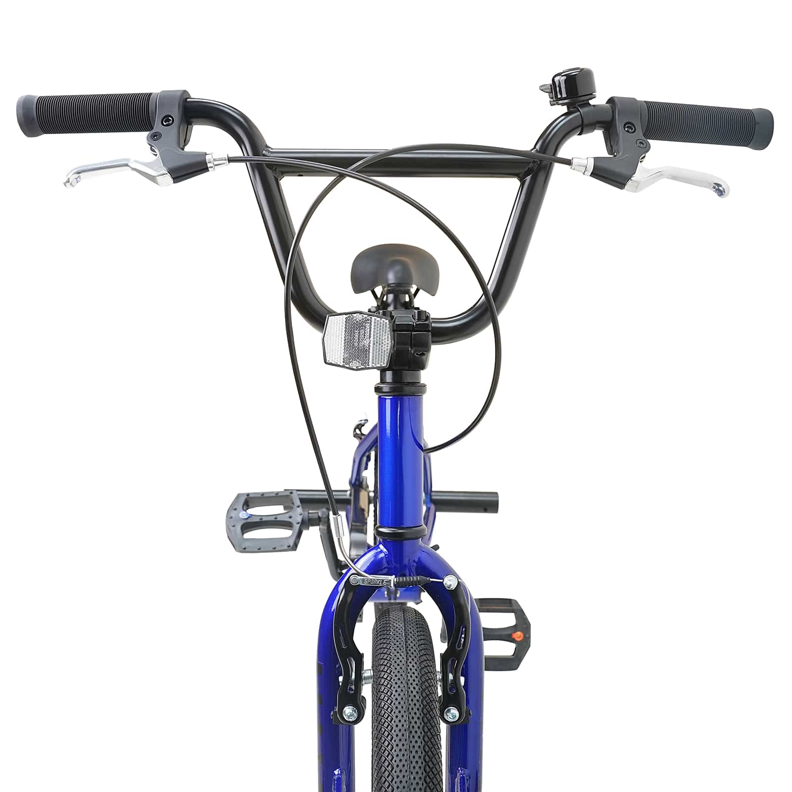 vidaXL BMX 16 Cali dla dzieci w wieku 5-8 lat Ciemnoniebieski