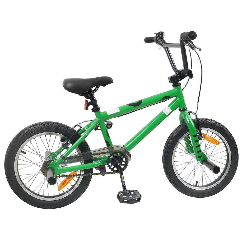 vidaXL BMX 16 Cali dla dzieci w wieku 5-8 lat zielony