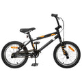vidaXL BMX 16 Cali dla dzieci w wieku 5-8 lat Czarny