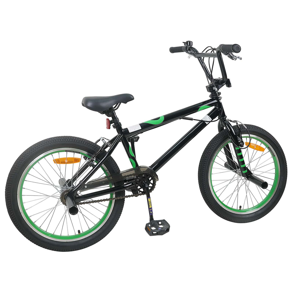 vidaXL BMX 20 Cali dla osób powyżej 9 roku życia Czarny