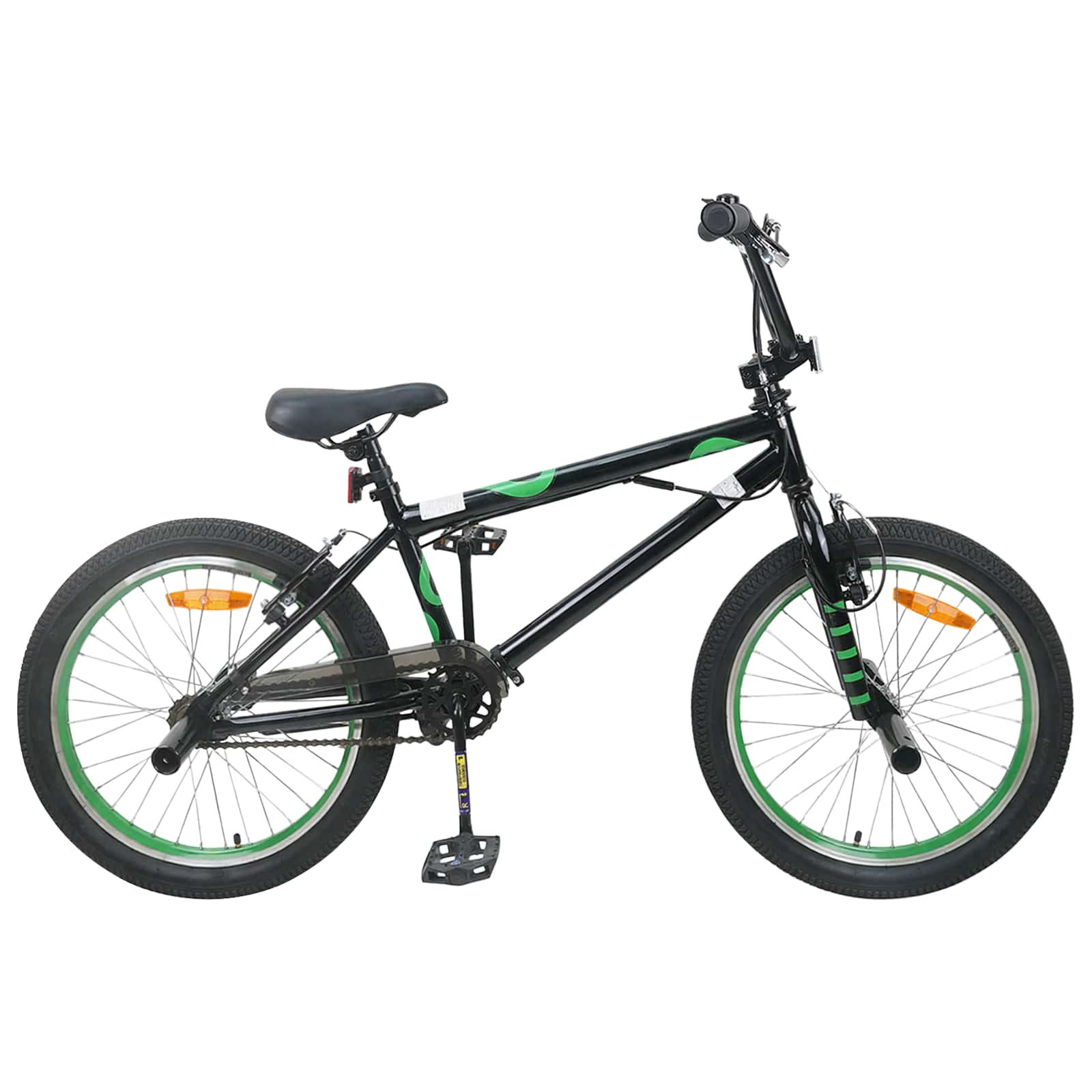 vidaXL BMX 20 Cali dla osób powyżej 9 roku życia Czarny