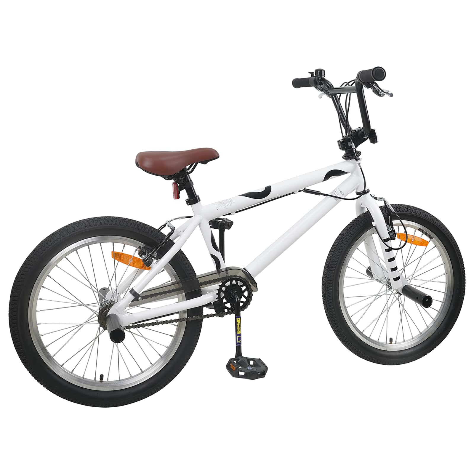 vidaXL BMX 20 Cali dla osób powyżej 9 roku życia Biały