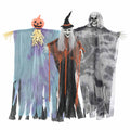 vidaXL Zawieszany Duch Halloween 3 pcs Wielokolorowe 61 x 97 cm
