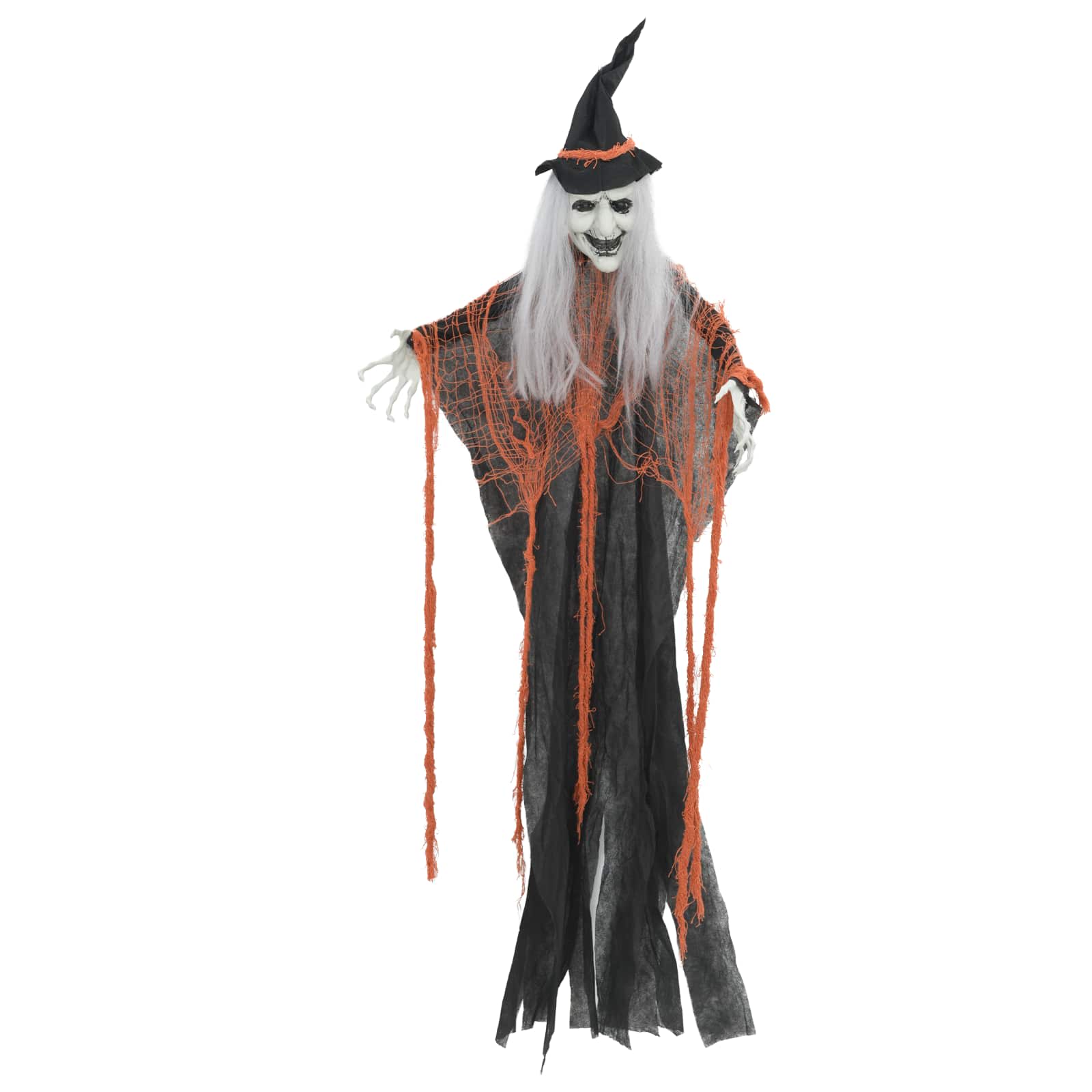 vidaXL Zawieszany Duch Halloween 3 pcs Wielokolorowe 61 x 97 cm