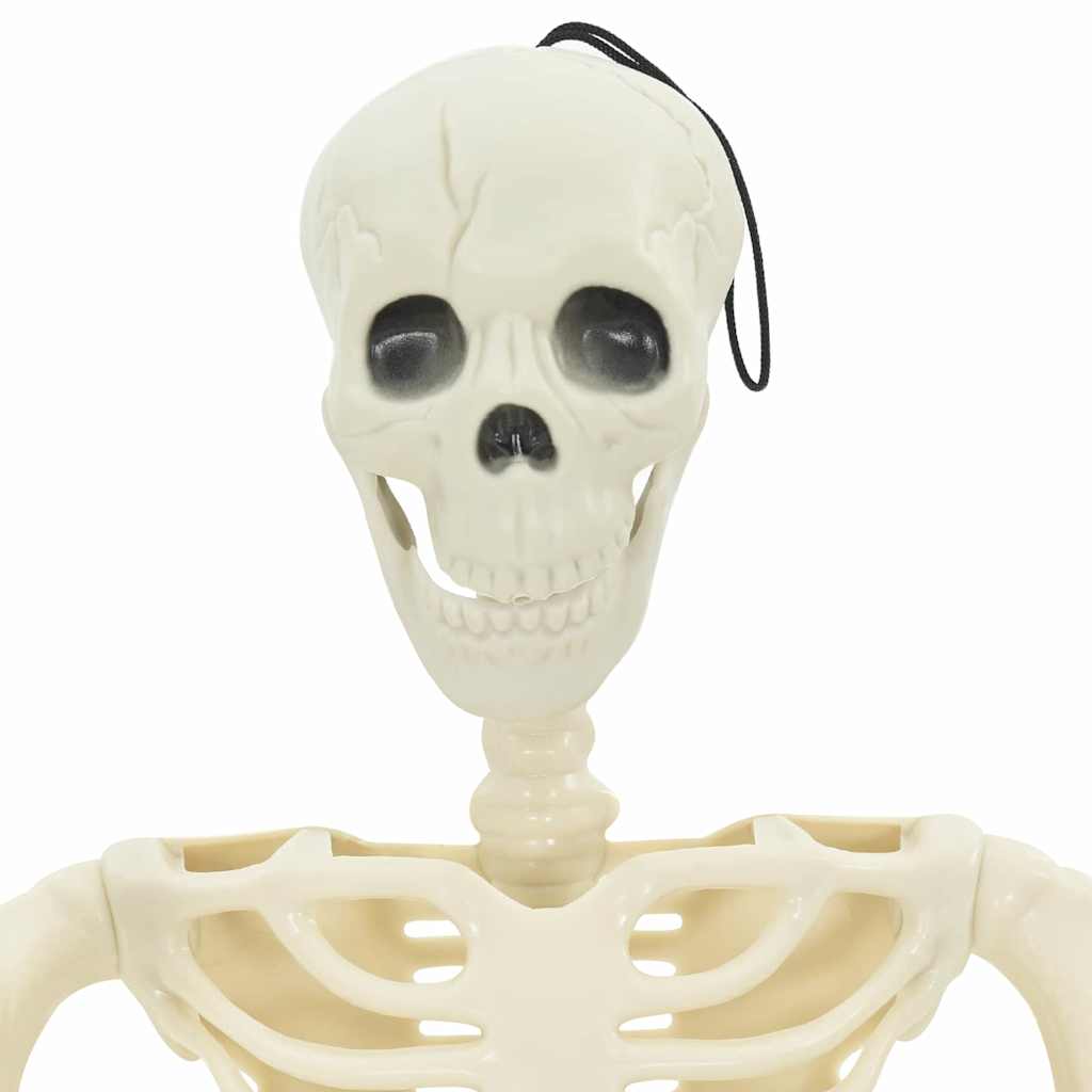 vidaXL Szkielet Halloweenowy 2 pcs Biały 85 cm PVC