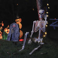 vidaXL Szkielet Halloweenowy 2 pcs Biały 85 cm PVC