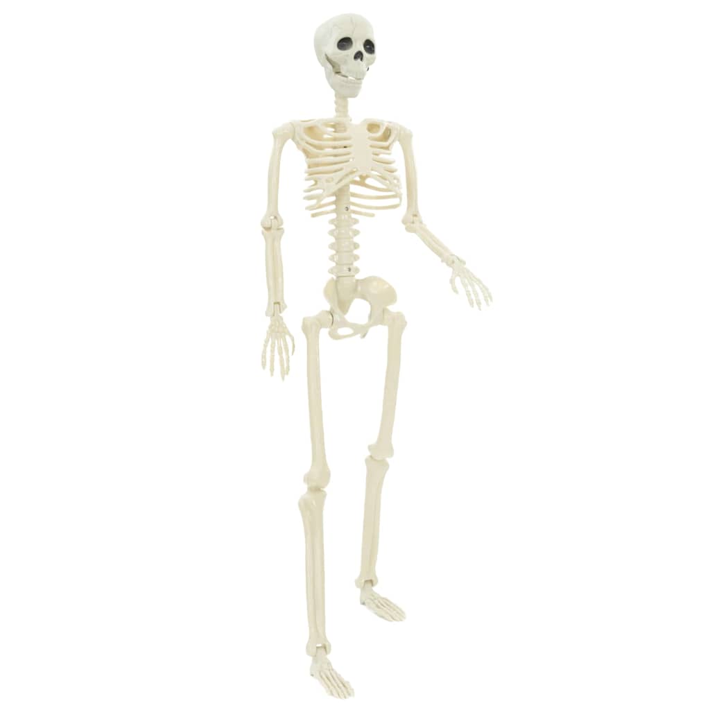 vidaXL Szkielet Halloweenowy 2 pcs Biały 85 cm PVC