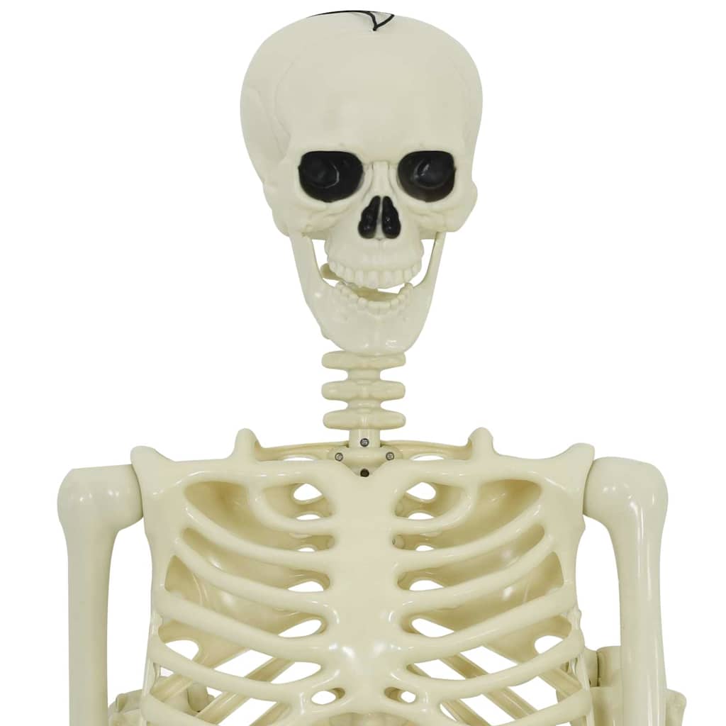 vidaXL Dekoracja Halloween Szkielet 2 pcs Biały polipropylen