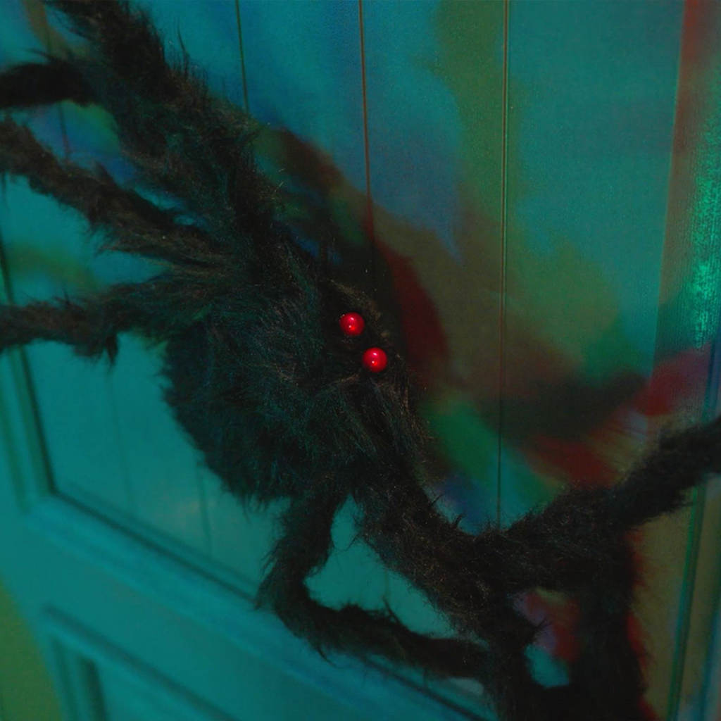 vidaXL Dekoracja Pająka na Halloween 3 pcs Czarny 150 cm