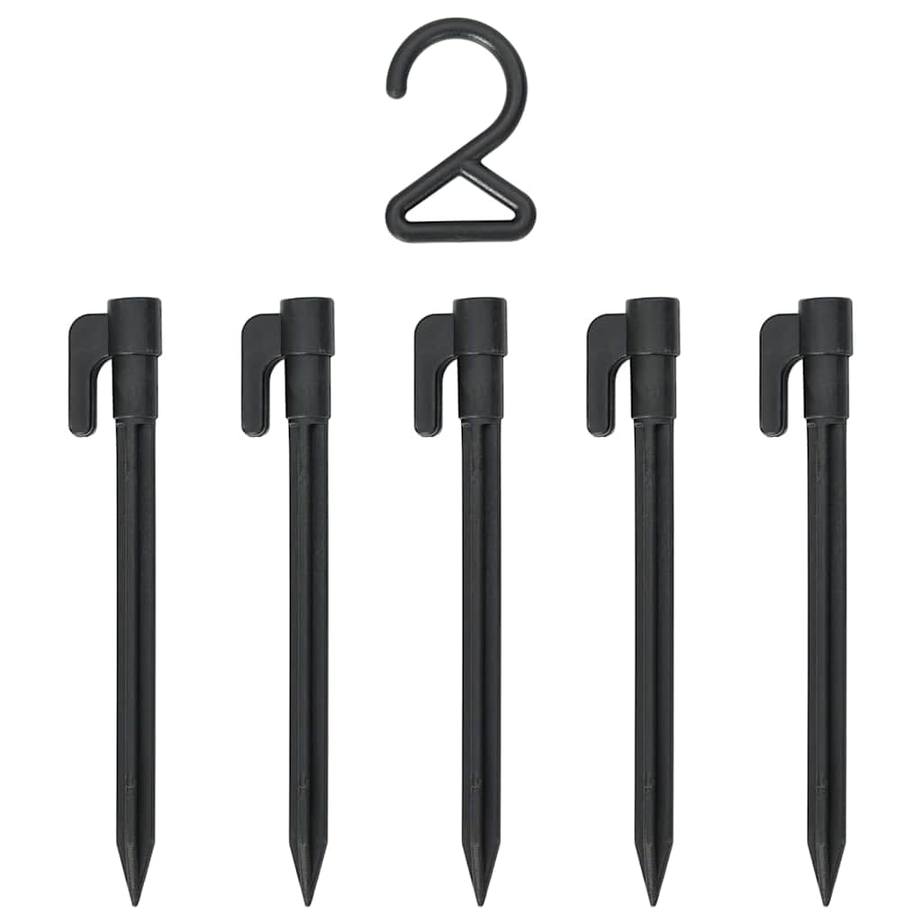 vidaXL Dekoracja pająka halloweenowego z sieciami 4 pcs Czarny i biały