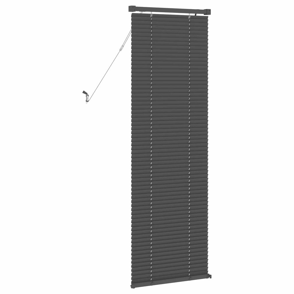 vidaXL Żaluzja wenecka Srebrnoszary 150 x 50 cm 25 mm PVC
