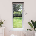 vidaXL Żaluzja wenecka Srebrnoszary 150 x 60 cm 25 mm PVC