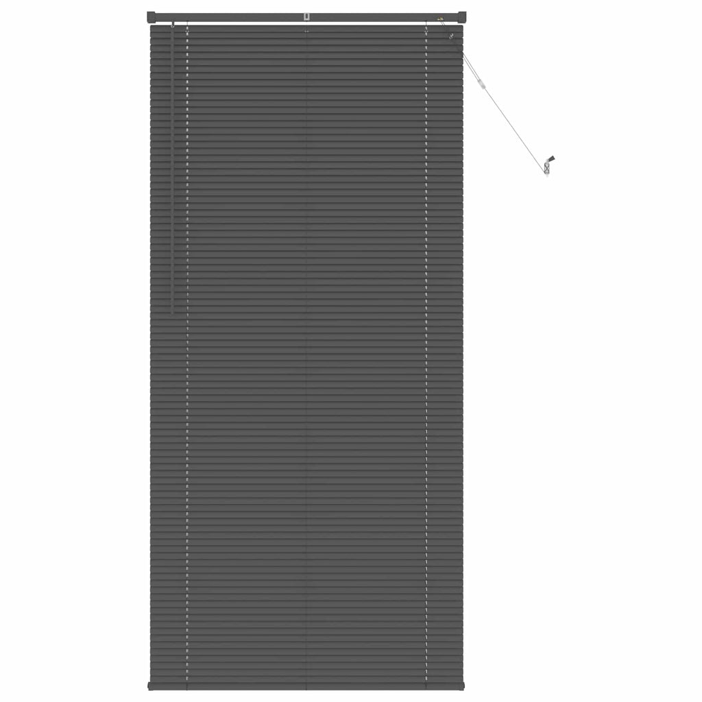vidaXL Żaluzja wenecka Srebrnoszary 213 x 80 cm 25 mm PVC