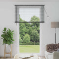 vidaXL Żaluzja wenecka Srebrnoszary 213 x 160 cm 25 mm PVC