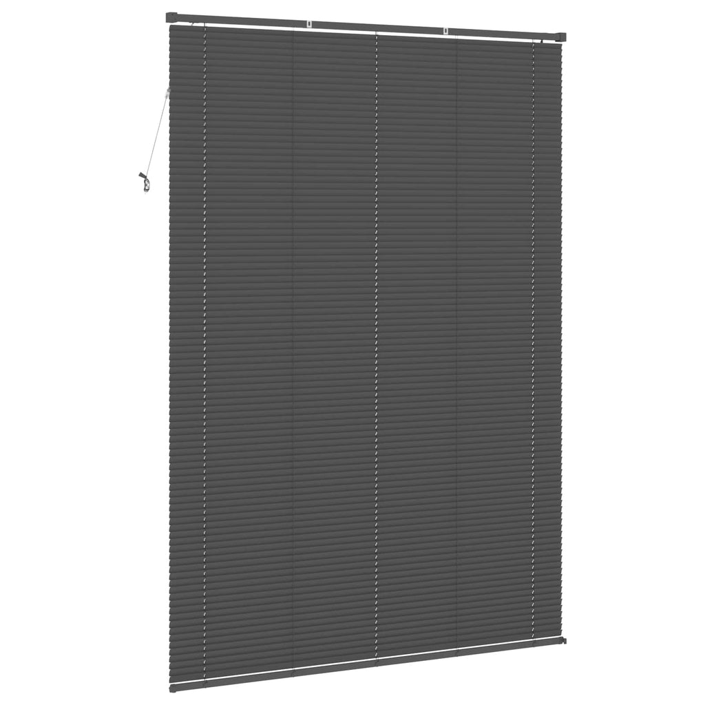 vidaXL Żaluzja wenecka Srebrnoszary 213 x 160 cm 25 mm PVC