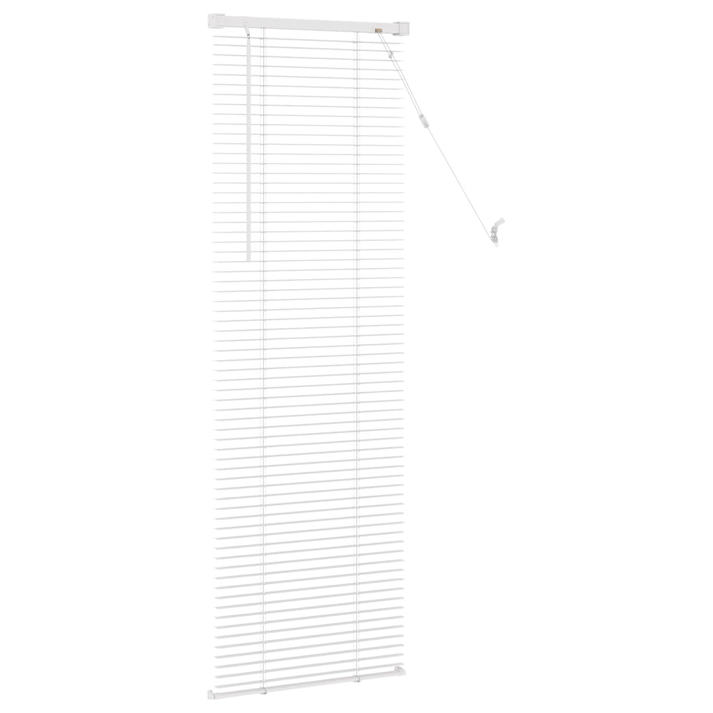 vidaXL Żaluzja wenecka Biały 150 x 40 cm 25 mm PVC