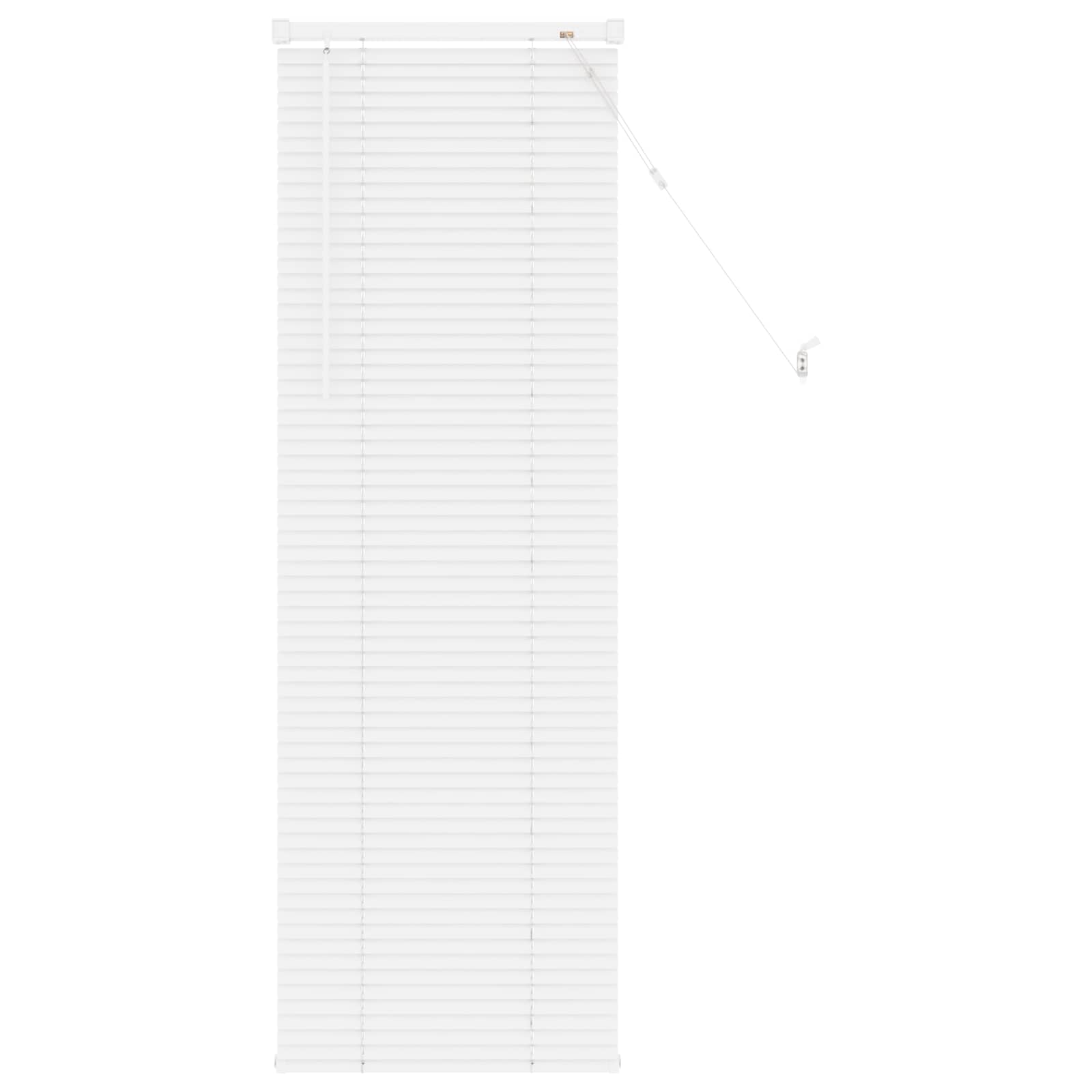 vidaXL Żaluzja wenecka Biały 150 x 50 cm 25 mm PVC
