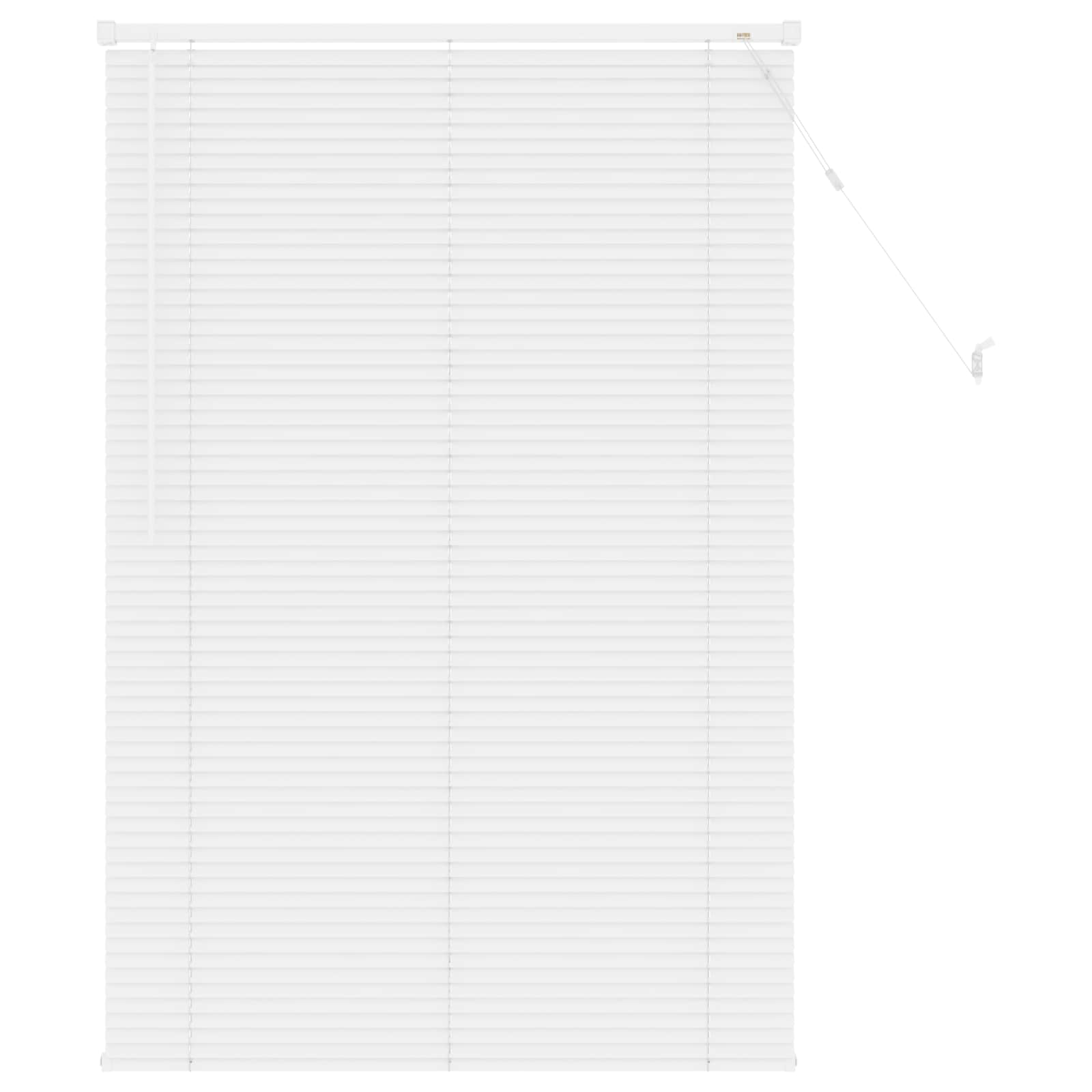 vidaXL Żaluzja wenecka Biały 150 x 100 cm 25 mm PVC