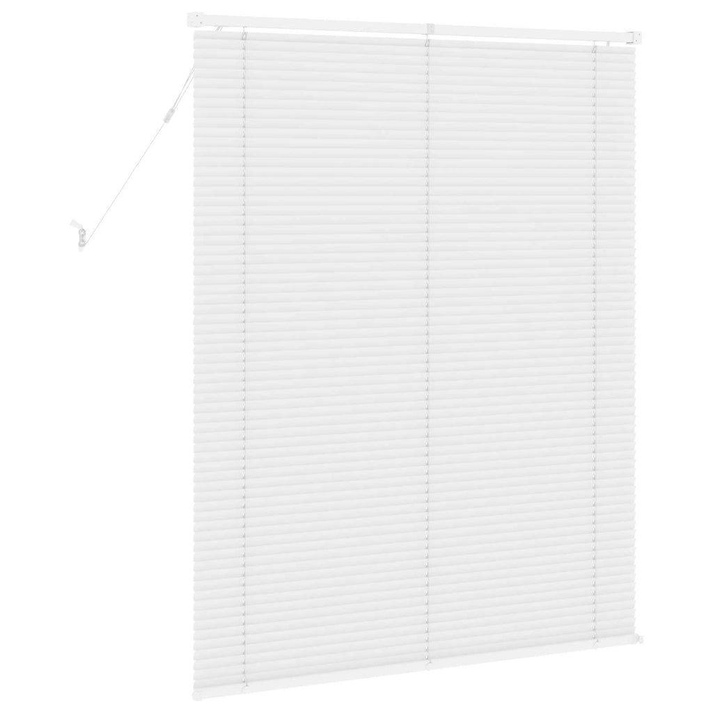 vidaXL Żaluzja wenecka Biały 150 x 110 cm 25 mm PVC