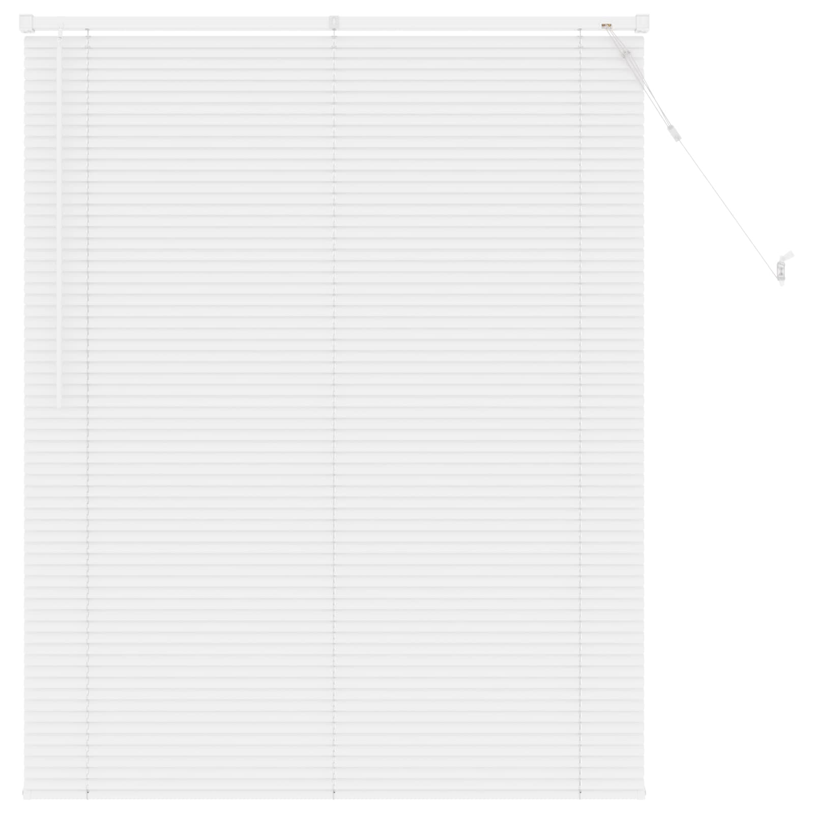 vidaXL Żaluzja wenecka Biały 150 x 120 cm 25 mm PVC