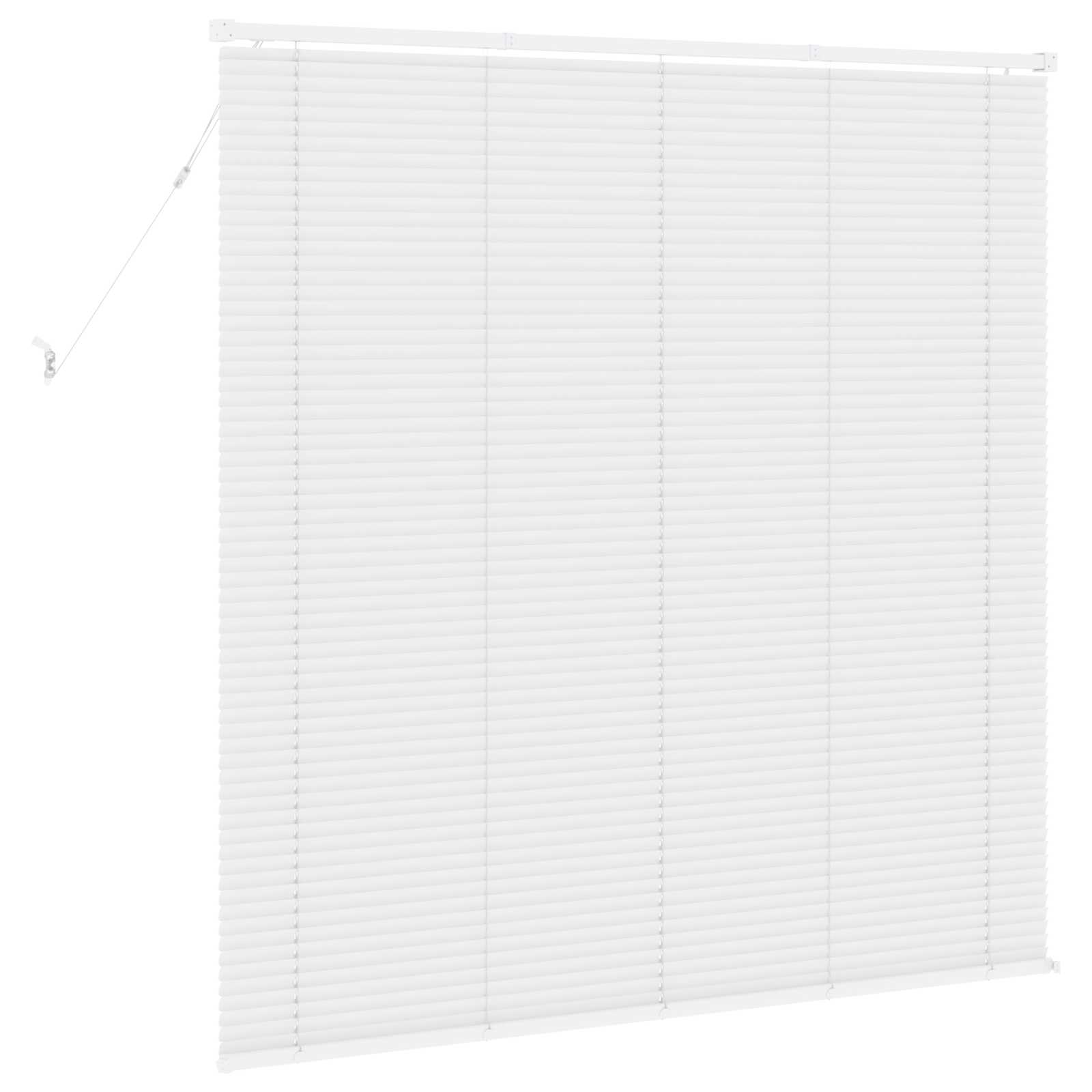 vidaXL Żaluzja wenecka Biały 150 x 130 cm 25 mm PVC