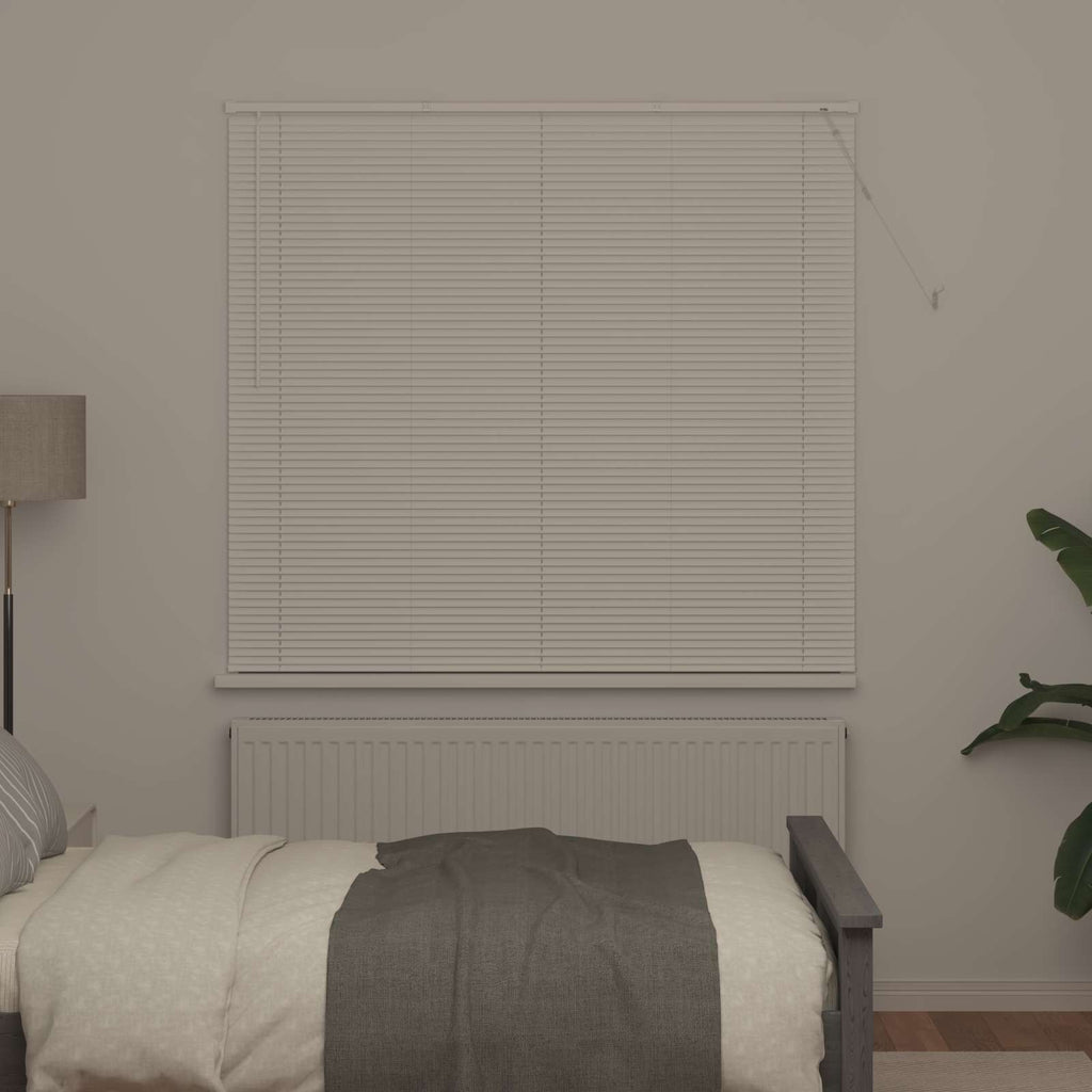 vidaXL Żaluzja wenecka Biały 150 x 150 cm 25 mm PVC