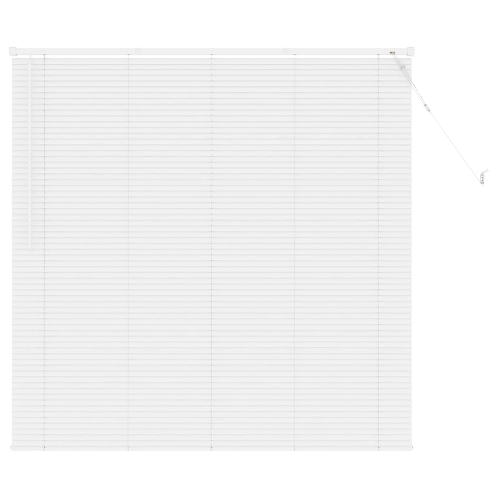 vidaXL Żaluzja wenecka Biały 150 x 150 cm 25 mm PVC