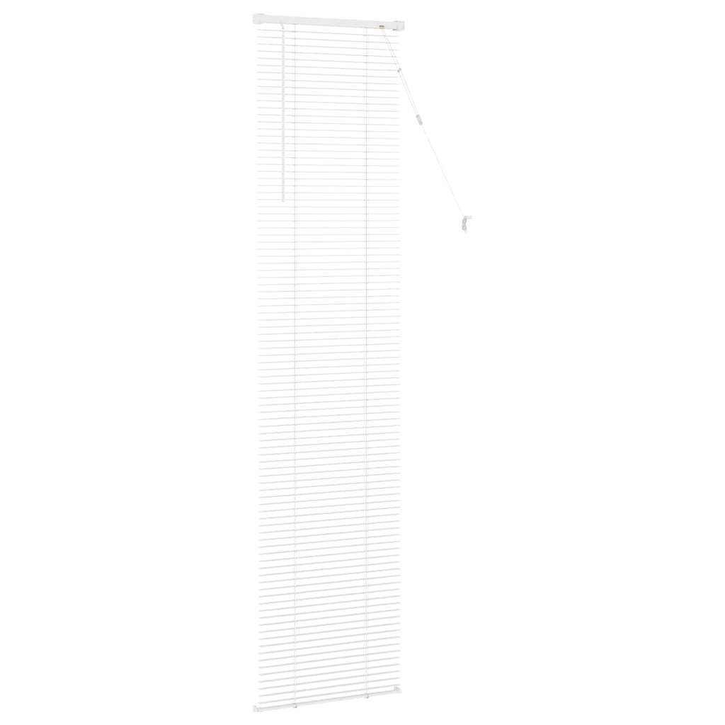 vidaXL Żaluzja wenecka Biały 213 x 60 cm 25 mm PVC