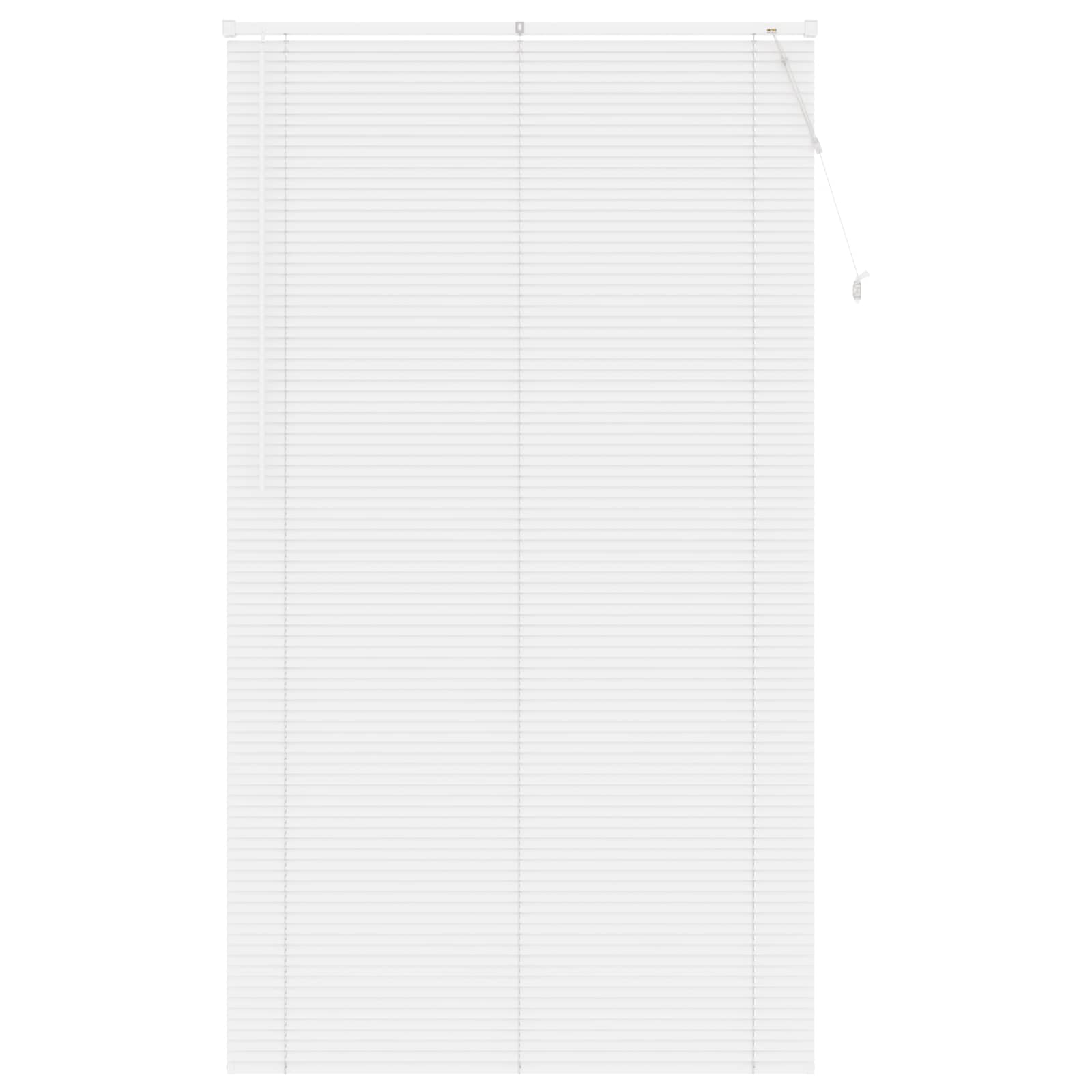 vidaXL Żaluzja wenecka Biały 213 x 120 cm 25 mm PVC