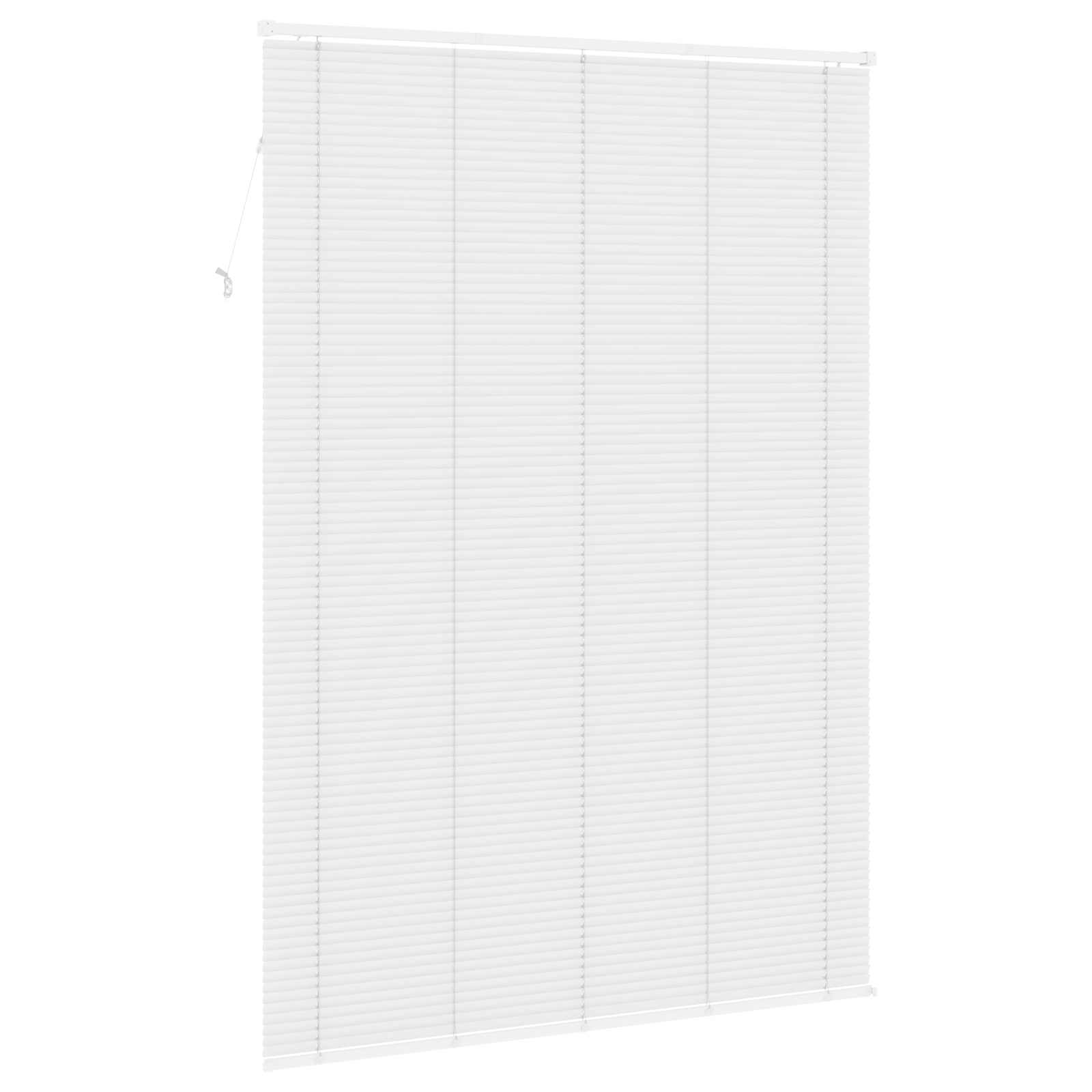 vidaXL Żaluzja wenecka Biały 213 x 130 cm 25 mm PVC