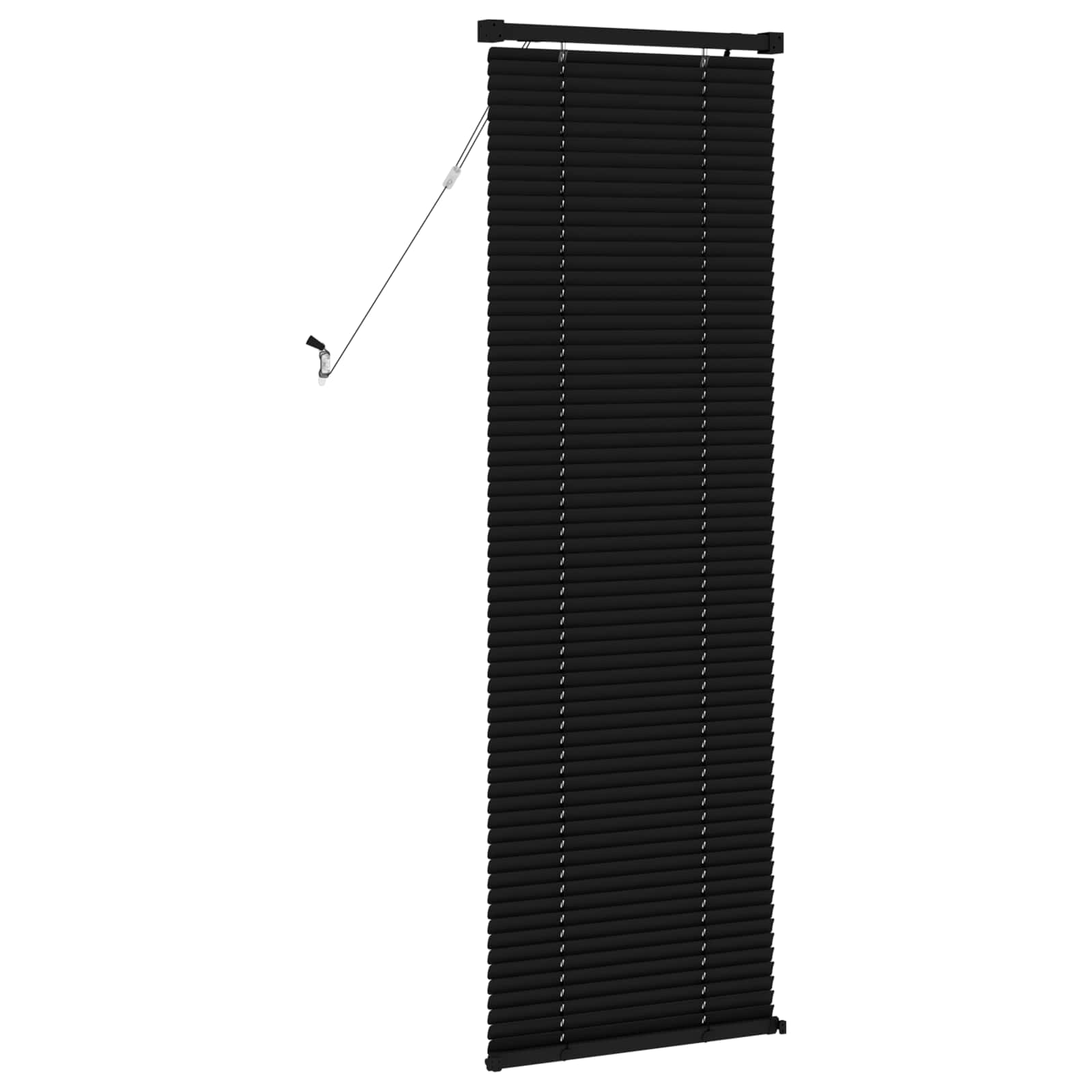 vidaXL Żaluzja wenecka Czarny 150 x 40 cm 25 mm PVC