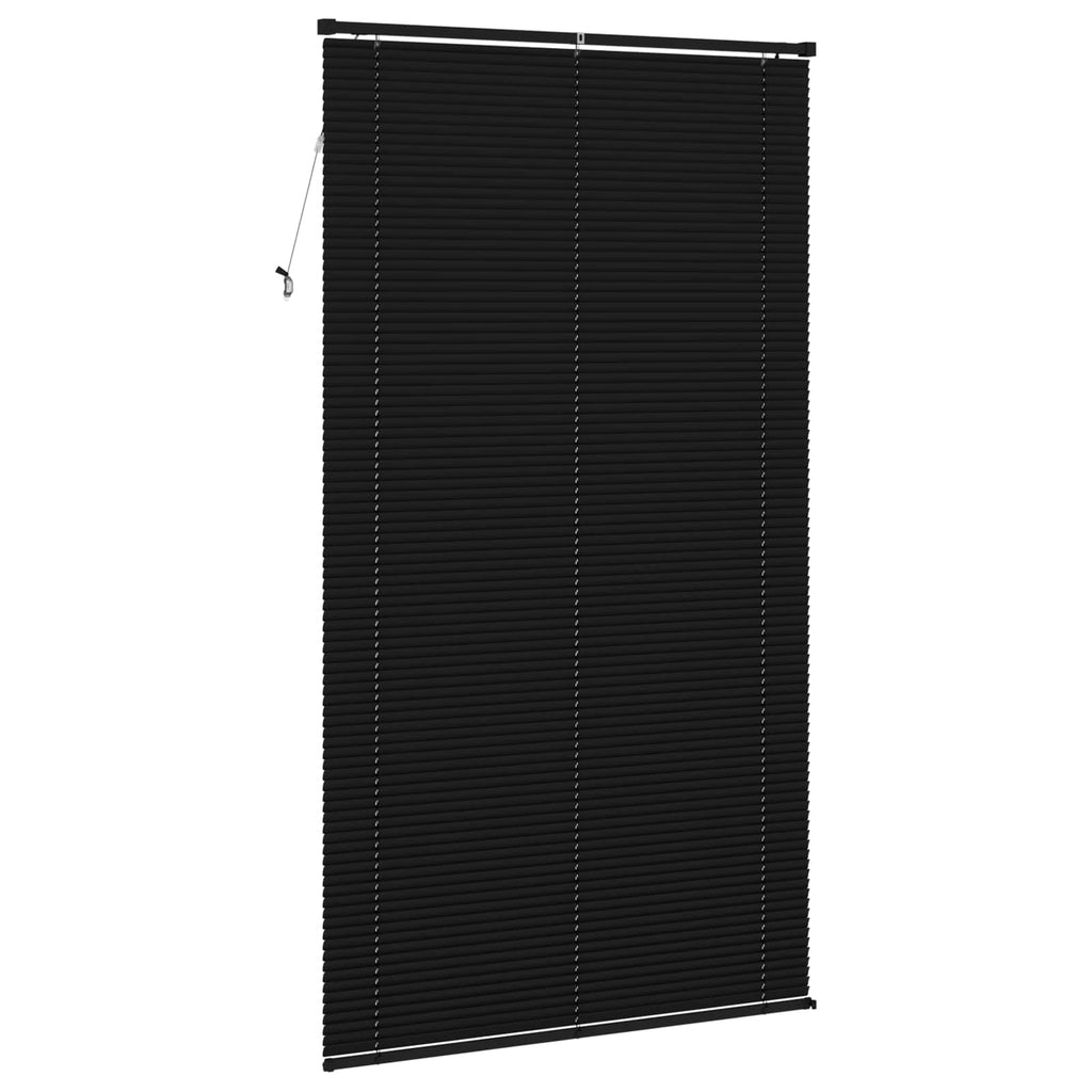 vidaXL Żaluzja wenecka Czarny 213 x 110 cm 25 mm PVC