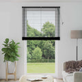 vidaXL Żaluzja wenecka Czarny 213 x 120 cm 25 mm PVC