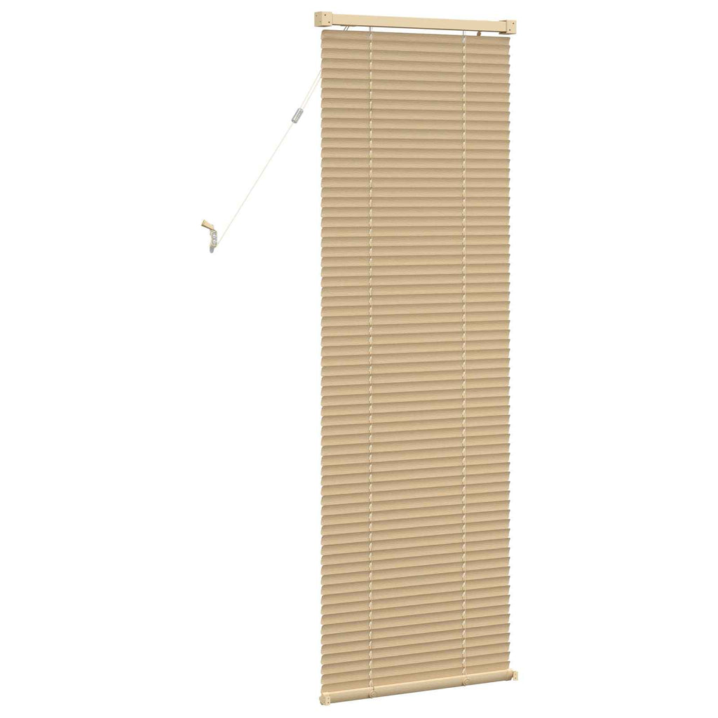 vidaXL Żaluzja wenecka Jasnobrązowy ze wzorem 150 x 40 cm 25 mm PVC