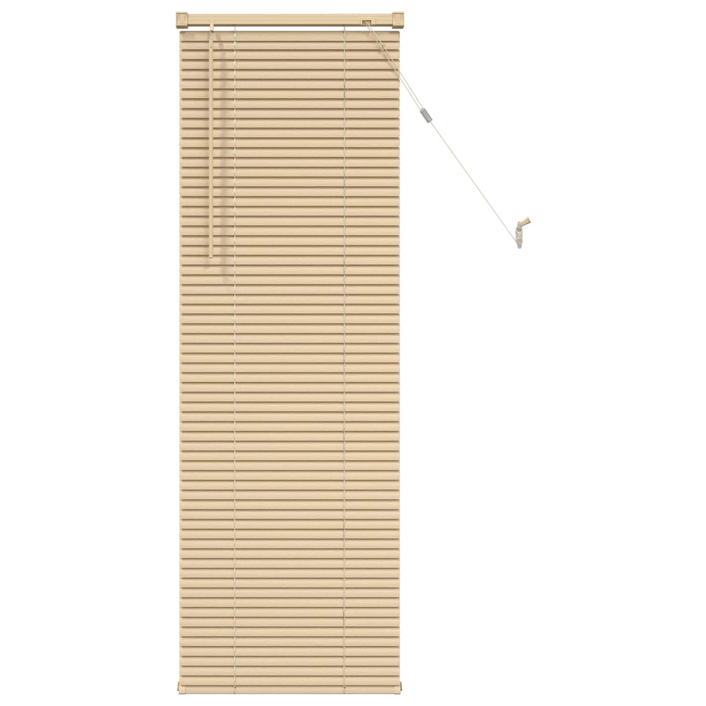 vidaXL Żaluzja wenecka Jasnobrązowy ze wzorem 150 x 60 cm 25 mm PVC