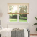 vidaXL Żaluzja wenecka Jasnobrązowy ze wzorem 150 x 140 cm 25 mm PVC