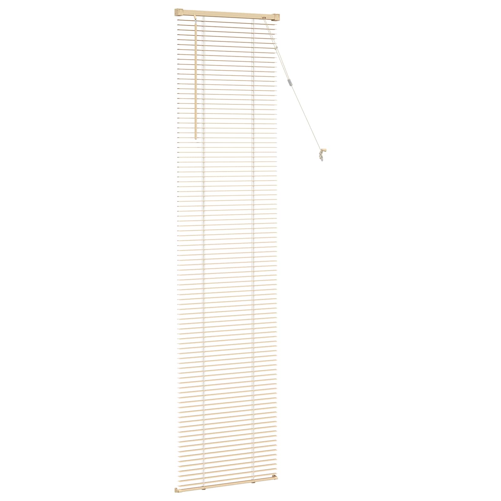 vidaXL Żaluzja wenecka Jasnobrązowy ze wzorem 213 x 40 cm 25 mm PVC