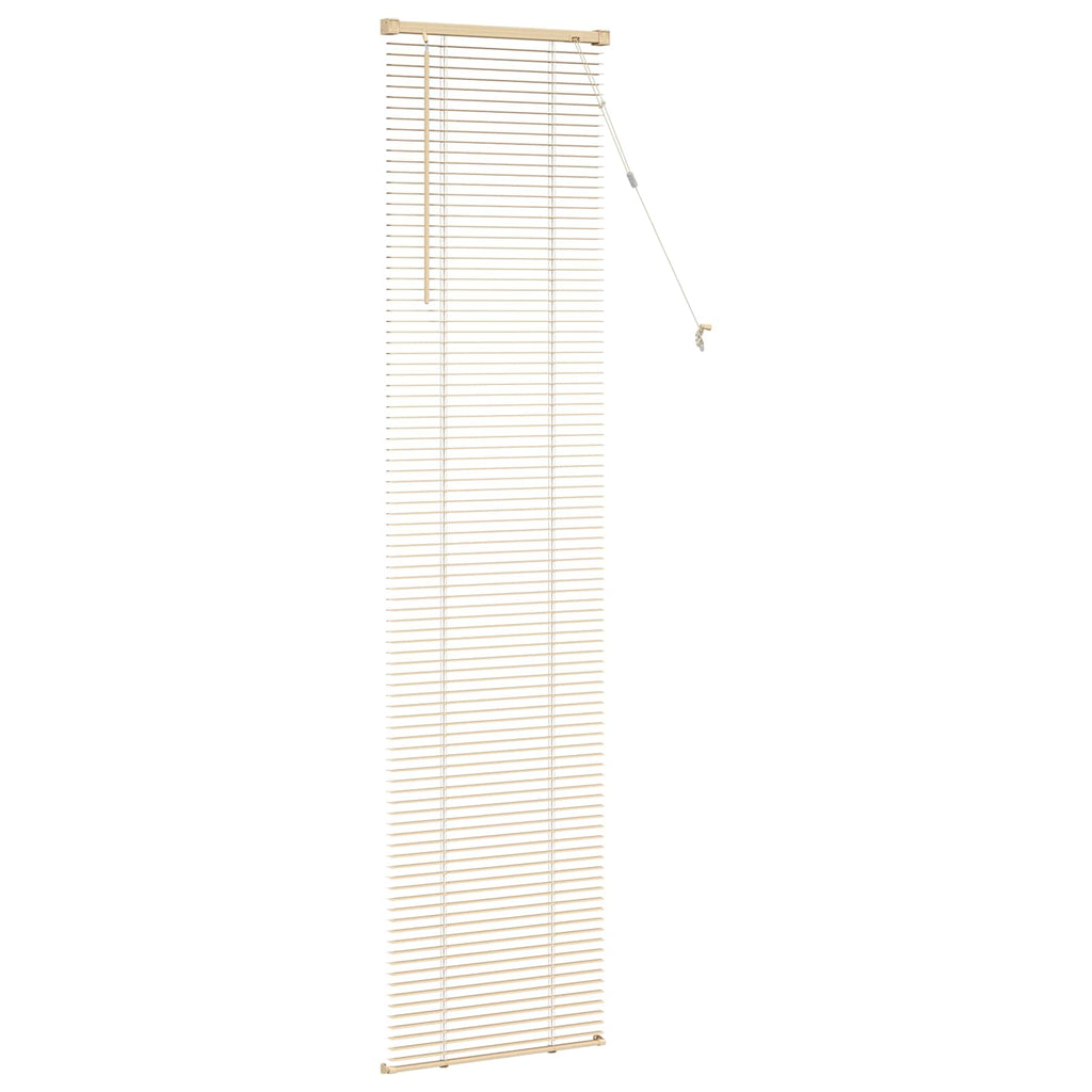 vidaXL Żaluzja wenecka Jasnobrązowy ze wzorem 213 x 50 cm 25 mm PVC