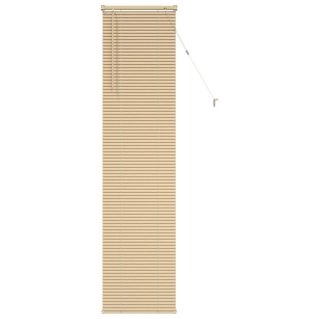 vidaXL Żaluzja wenecka Jasnobrązowy ze wzorem 213 x 50 cm 25 mm PVC