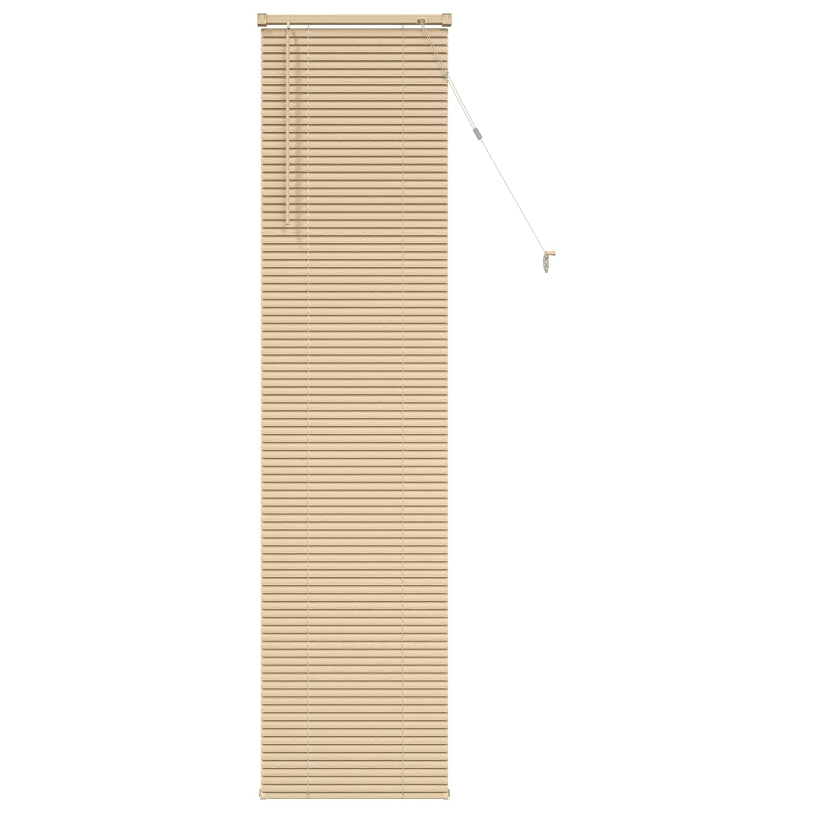 vidaXL Żaluzja wenecka Jasnobrązowy ze wzorem 213 x 50 cm 25 mm PVC
