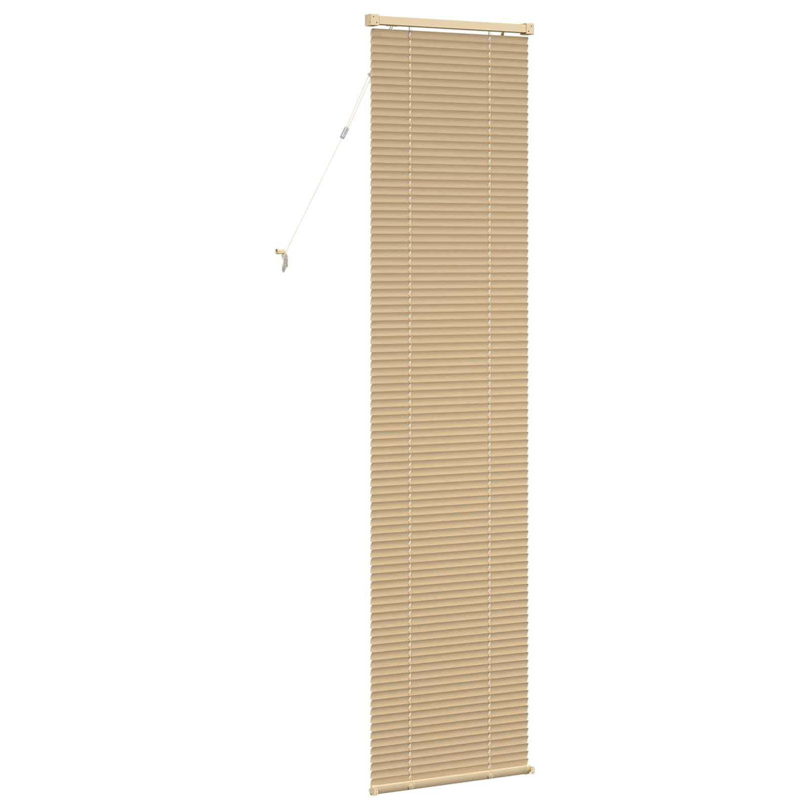 vidaXL Żaluzja wenecka Jasnobrązowy ze wzorem 213 x 60 cm 25 mm PVC