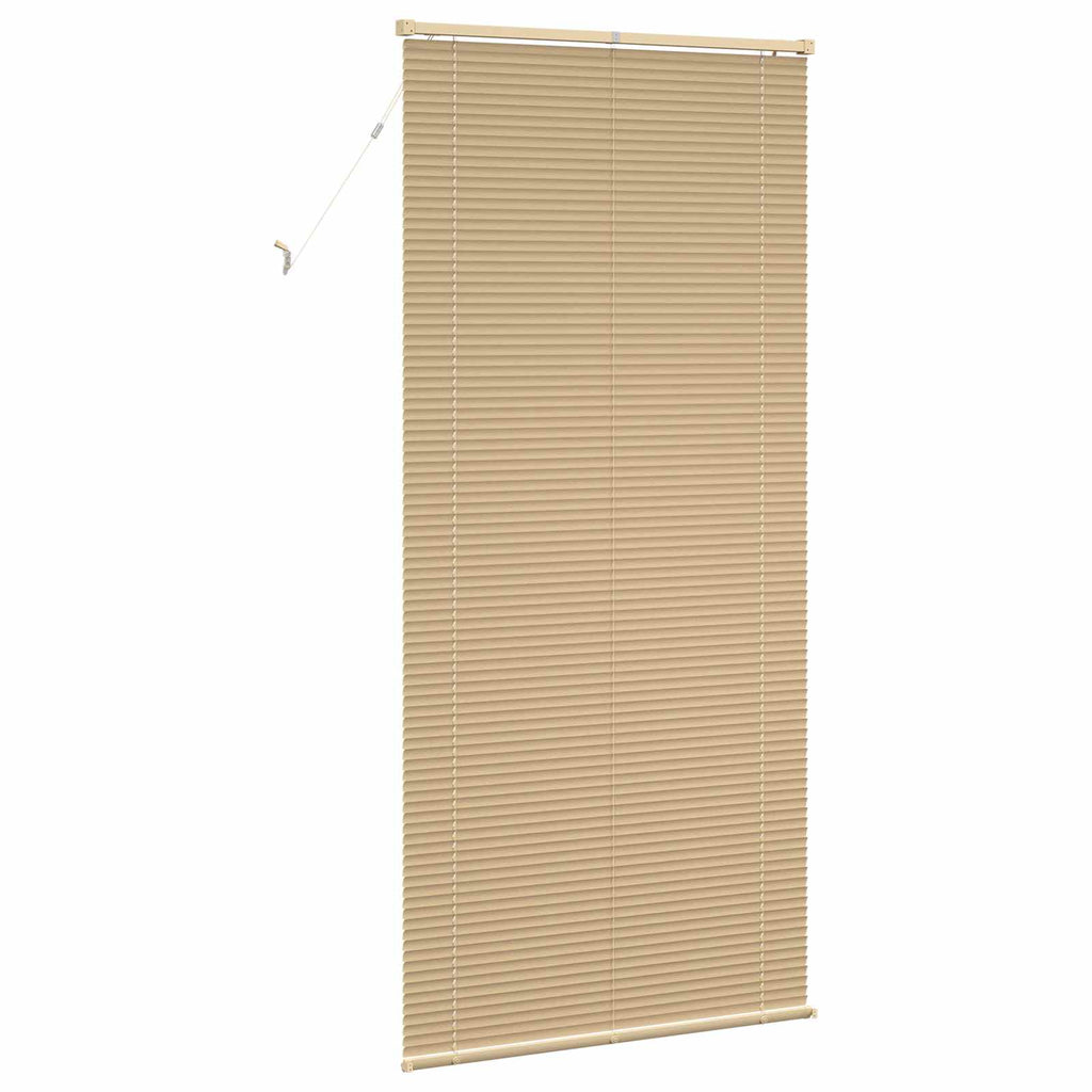 vidaXL Żaluzja wenecka Jasnobrązowy ze wzorem 213 x 70 cm 25 mm PVC