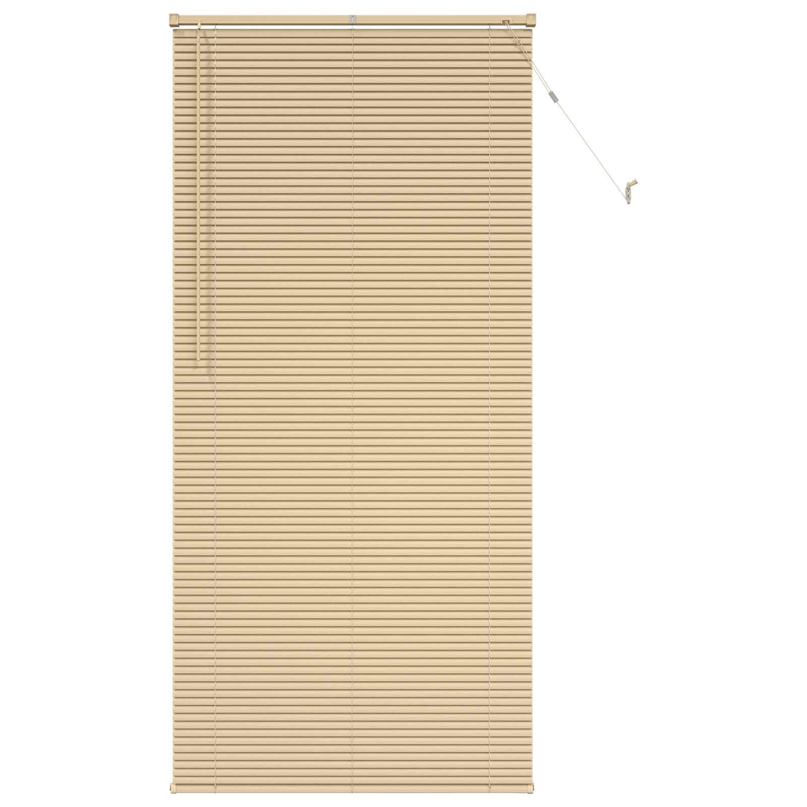 vidaXL Żaluzja wenecka Jasnobrązowy ze wzorem 213 x 70 cm 25 mm PVC