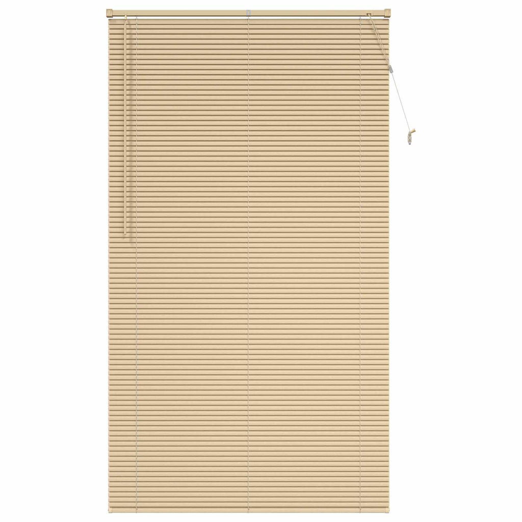 vidaXL Żaluzja wenecka Jasnobrązowy ze wzorem 213 x 110 cm 25 mm PVC
